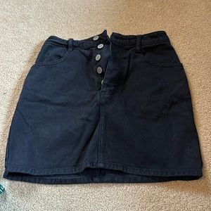 John Galt Black Skirt